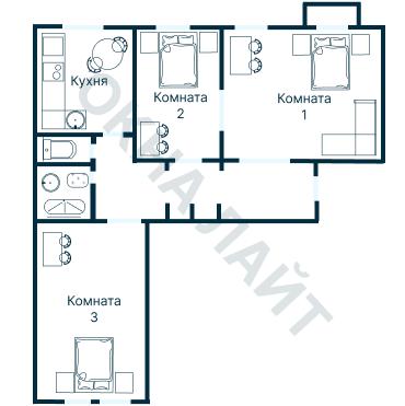 Планировка 1947