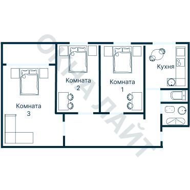 Планировка 1949