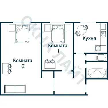 Планировка 1986