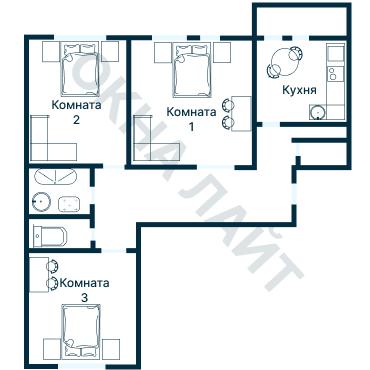 Планировка 2556