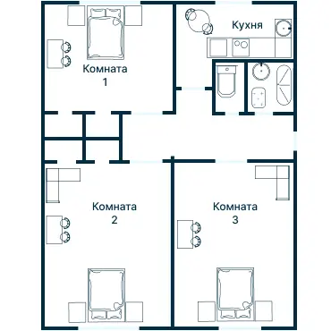 Планировка 2612