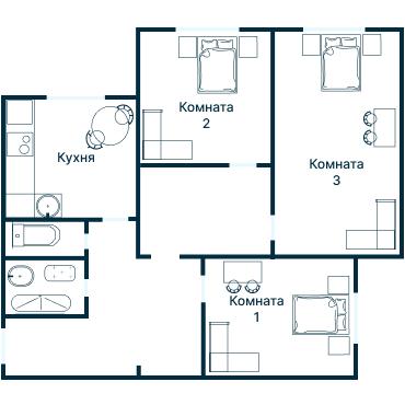 Планировка 2674