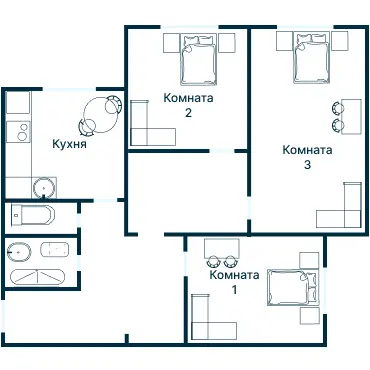 Планировка 2674