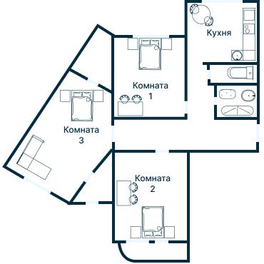 Планировка 2684