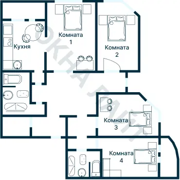 Планировка 2742