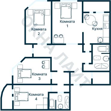 Планировка 2744