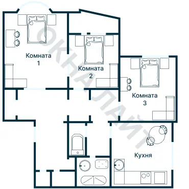 Планировка 2836