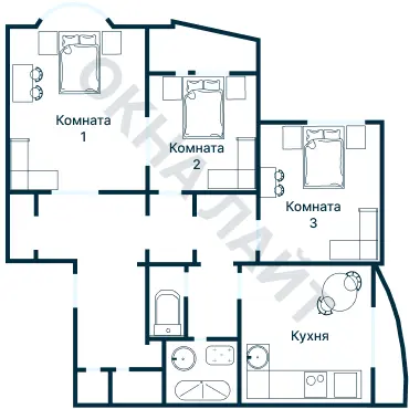 Планировка 2838