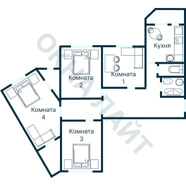 Планировка 2859