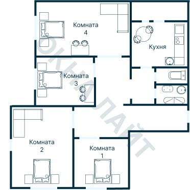 Планировка 2860