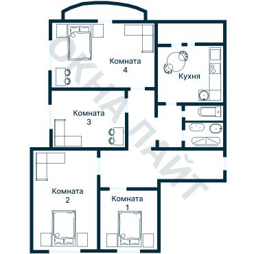 Планировка 2864