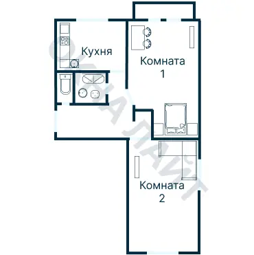 Планировка 2887