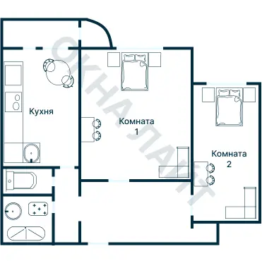 Планировка 2956