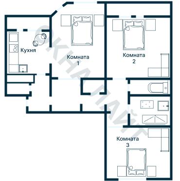 Планировка 2961