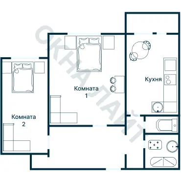 Планировка 2967