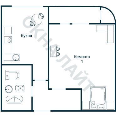 Планировка 2974