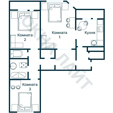 Планировка 3016