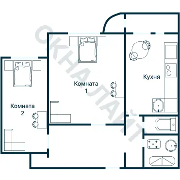 Планировка 3020