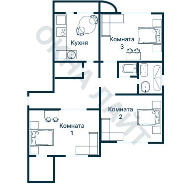 Планировка 3030