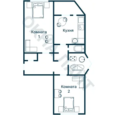 Планировка 3036