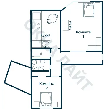 Планировка 3041