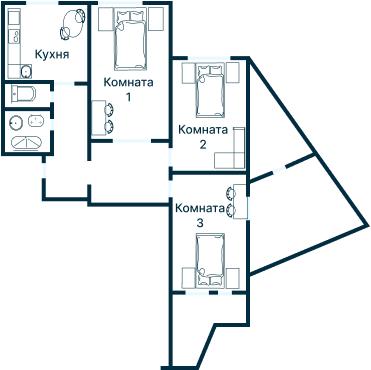 Планировка 3129