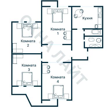 Планировка 3168