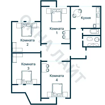 Планировка 3168