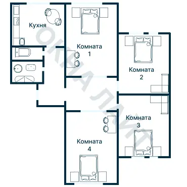 Планировка 3172