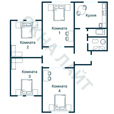 Планировка 3174