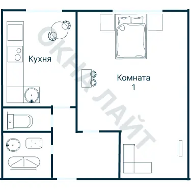 Планировка 3058