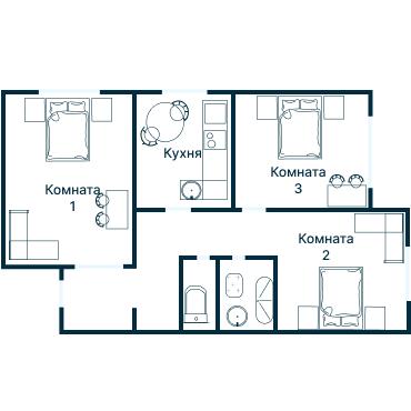 Планировка 3080