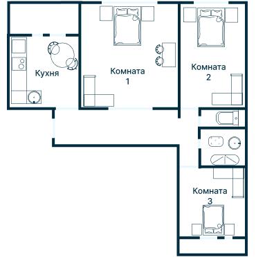 Планировка 3086