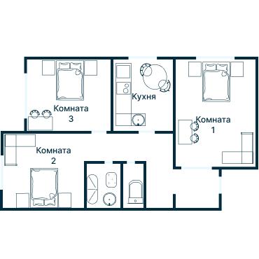 Планировка 3090