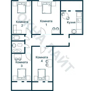 Планировка 3102
