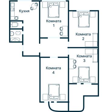 Планировка 3258