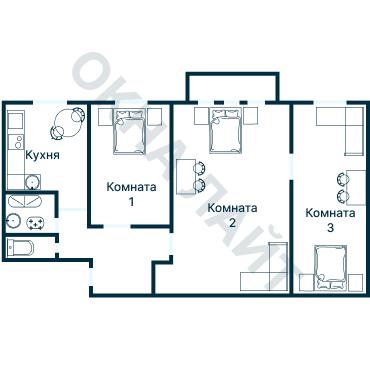 Планировка 3686