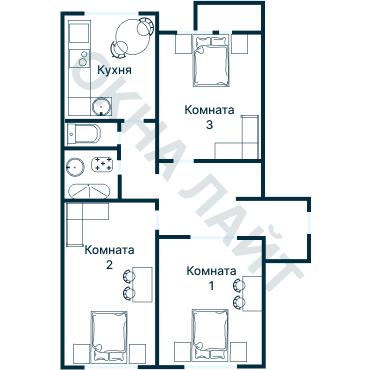 Планировка 3687