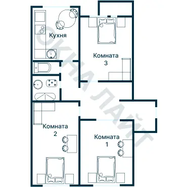 Планировка 3687