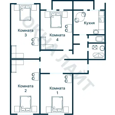 Планировка 3688