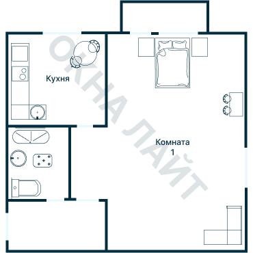 Планировка 3308