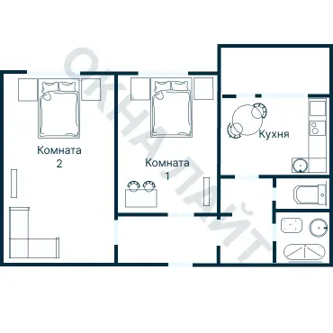 Планировка 3332