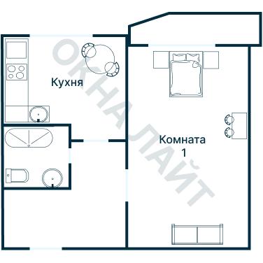 Планировка 3343