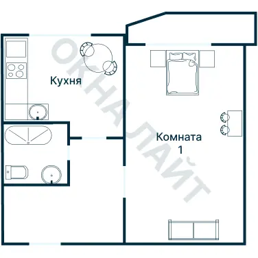 Планировка 3343