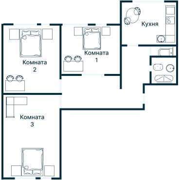 Планировка 3363