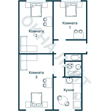 Планировка 3380