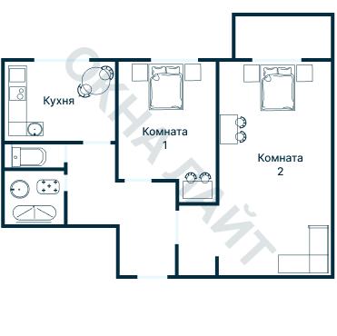 Планировка 3396