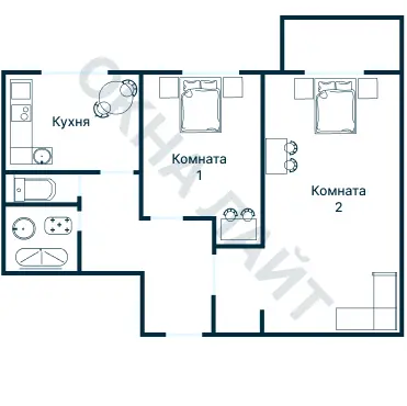 Планировка 3396