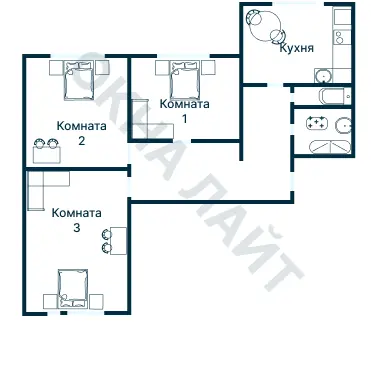 Планировка 3397