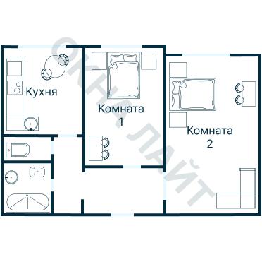 Планировка 3406